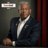 Photo of Allen West; Townhall opinion piece sized for FB and IG